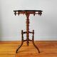 Napoleon III style turned wood gueridon
