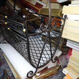 Steel magazine holder