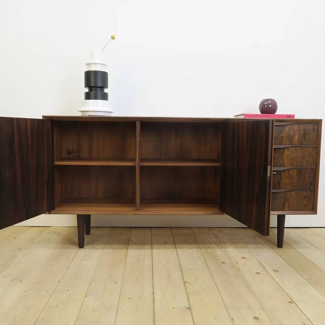 Rosewood sideboard by Erling Torvits for Klim Møbelfabrik, Denmark 1960.