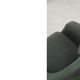 Vintage Scandinavian Mid-Century Modern Bottle Green Armchair, 1950s
