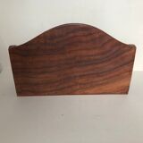 Wooden mail holder