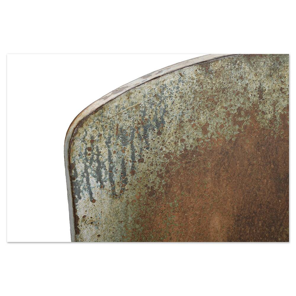 Industrial metal chair