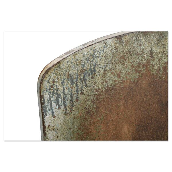 Chaise industrielle en métal