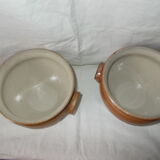 Set of 2 sandstone bowls