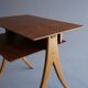 Table d'appoint en teck italien, années 1960