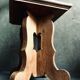 Brutalist oak side table