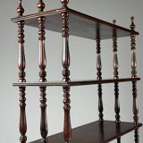 French mahogany étagère