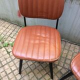 Pair of leather chairs