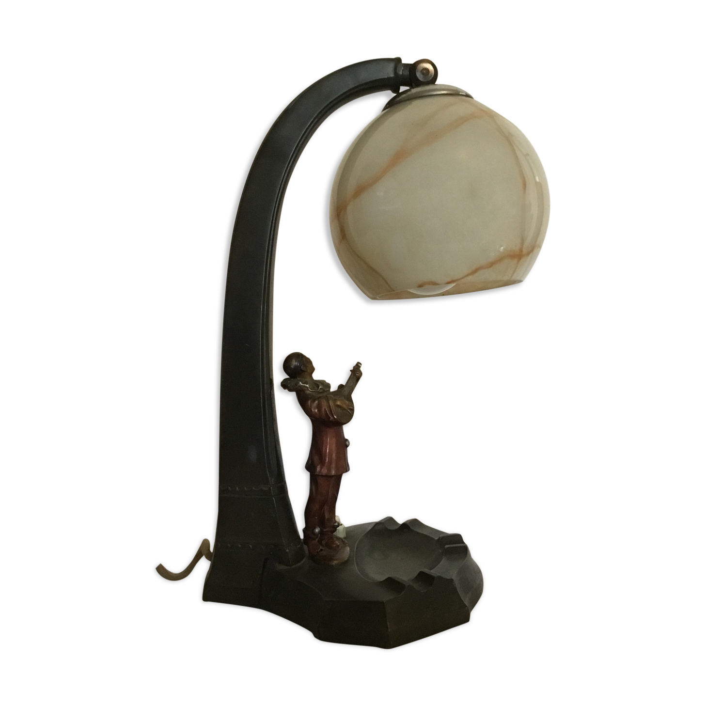 Nuremberg pierrot lead lamp