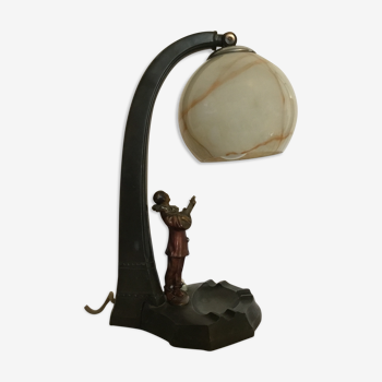 Nuremberg pierrot lead lamp