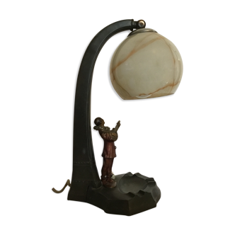 Nuremberg pierrot lead lamp