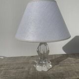 Lampe en cristal blanche