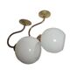 Art Deco sconces, Poland, 1950s, set of 2