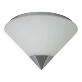 Limburg Glashütte wall ceiling lamp flush mount, 1970s