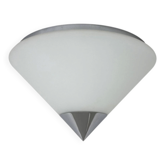 Applique murale plafond Limburg Glashütte, montage encastré, années 1970