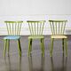 Lot de 3 chaises scandinaves