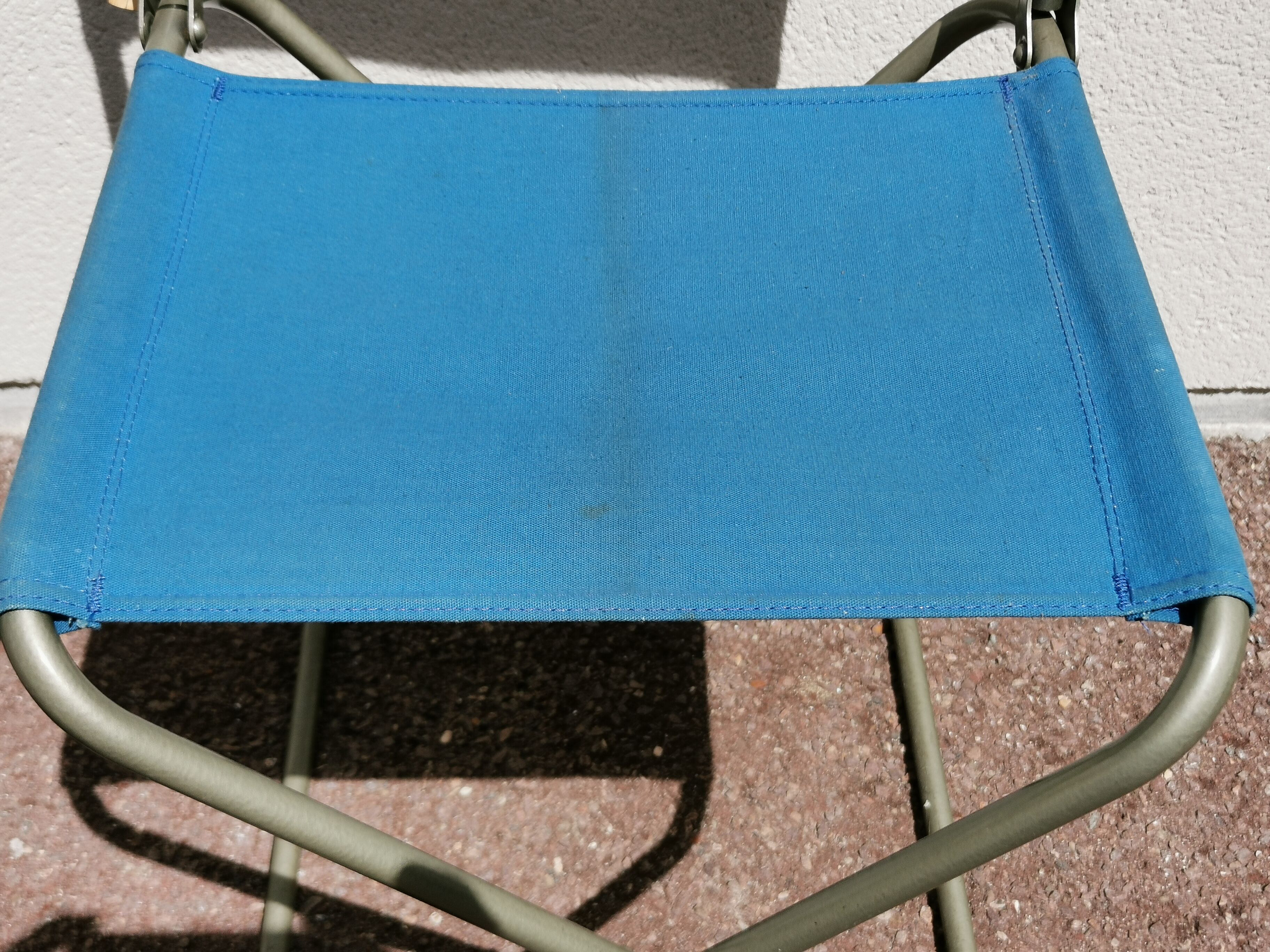 old Folding seat, vintage folding camping chair