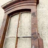 19th century Directoire style cast iron window - Sitting dog
