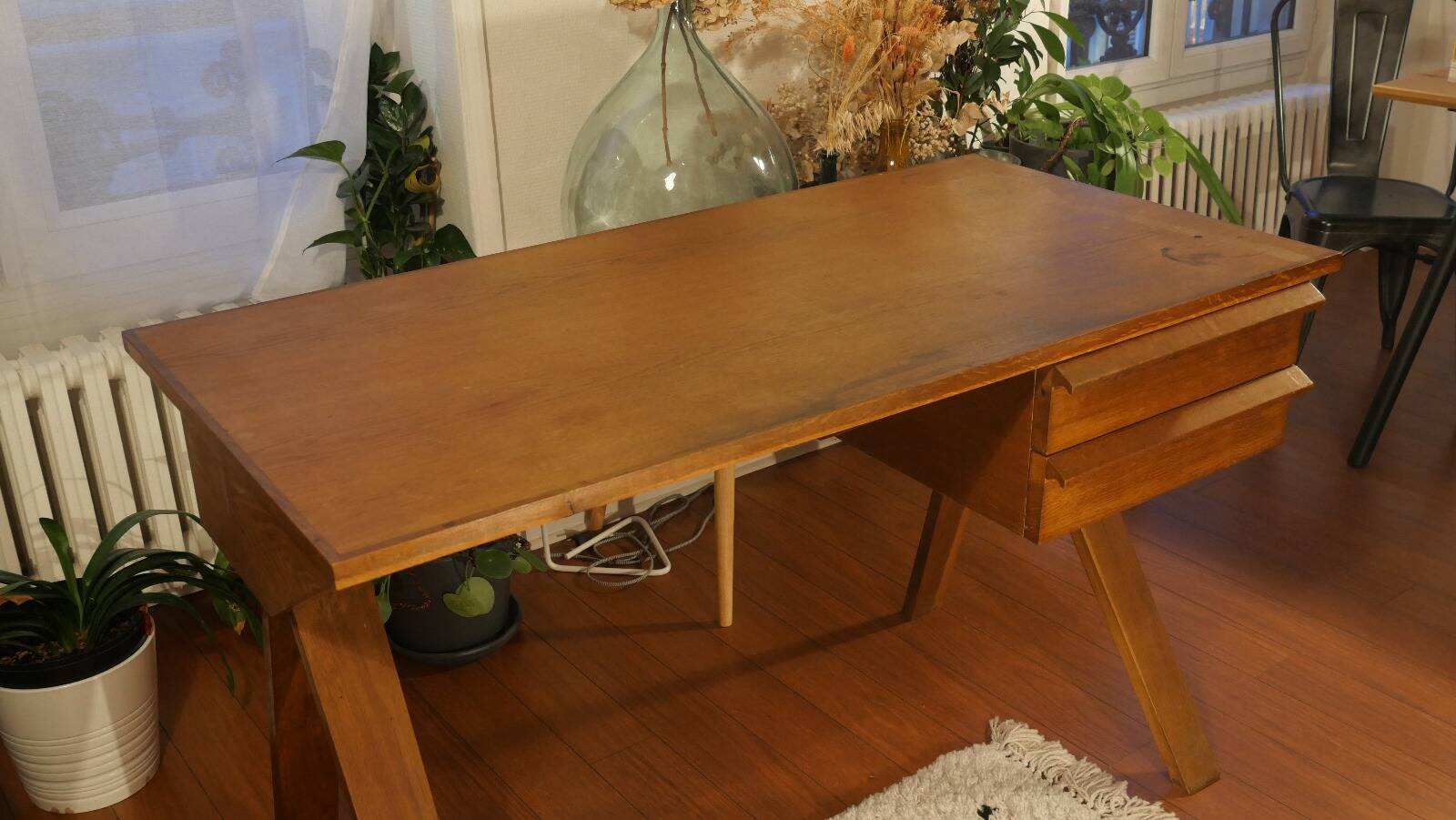 EB02 desk by Cees Braakman for Pastoe (1950) & its chair