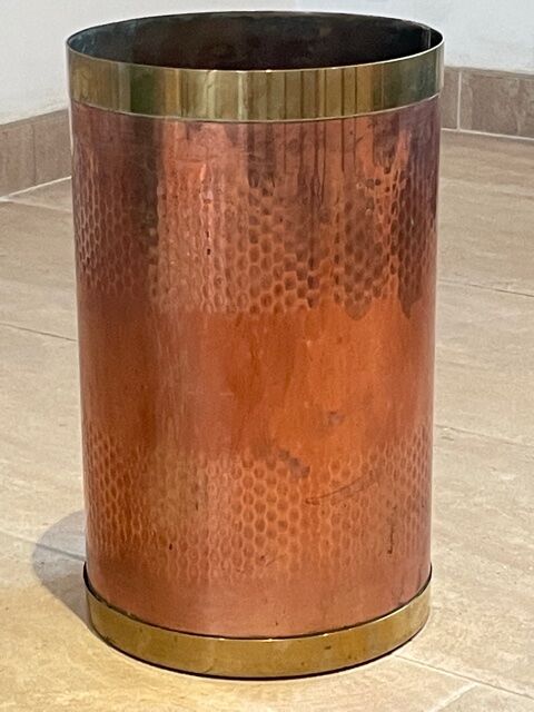 Copper umbrella door circa 1900/1920