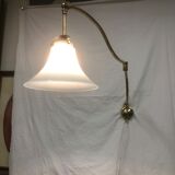 Articulated brass sconce 1950