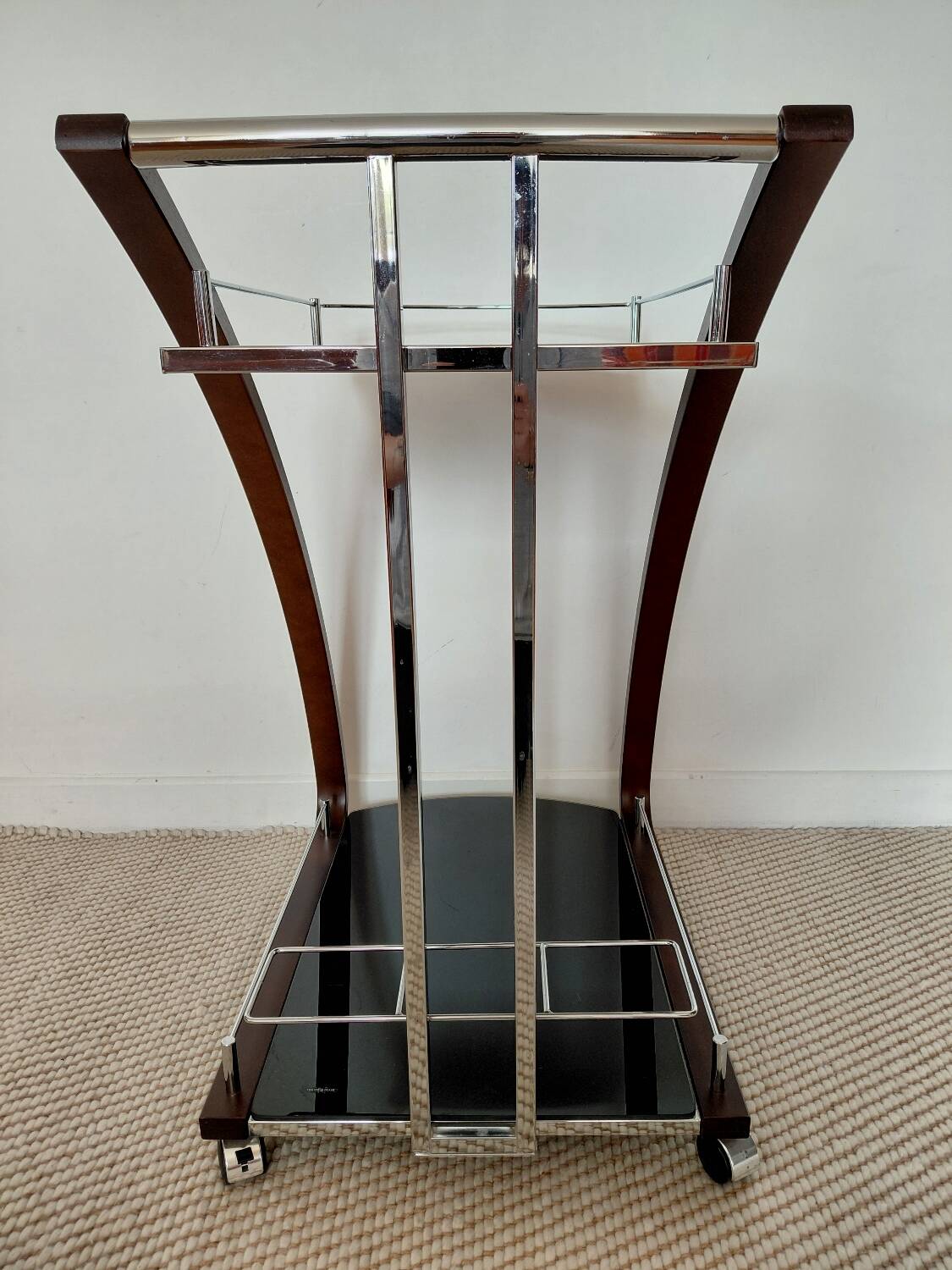 "Z-Shape" vintage 70s dessert table, Italian design: a real favourite.