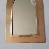 Brass mirror 25x39cm