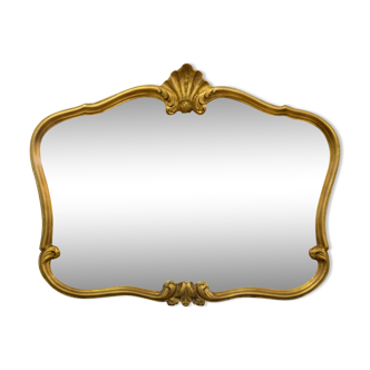 Golden mirror style baroque 78x61cm