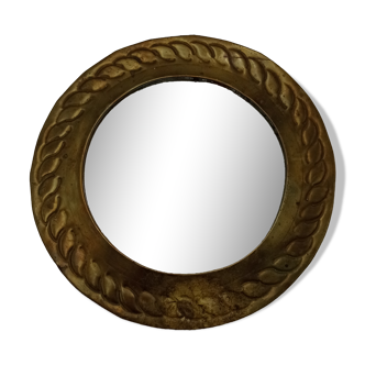 Miroir en laiton 32cm
