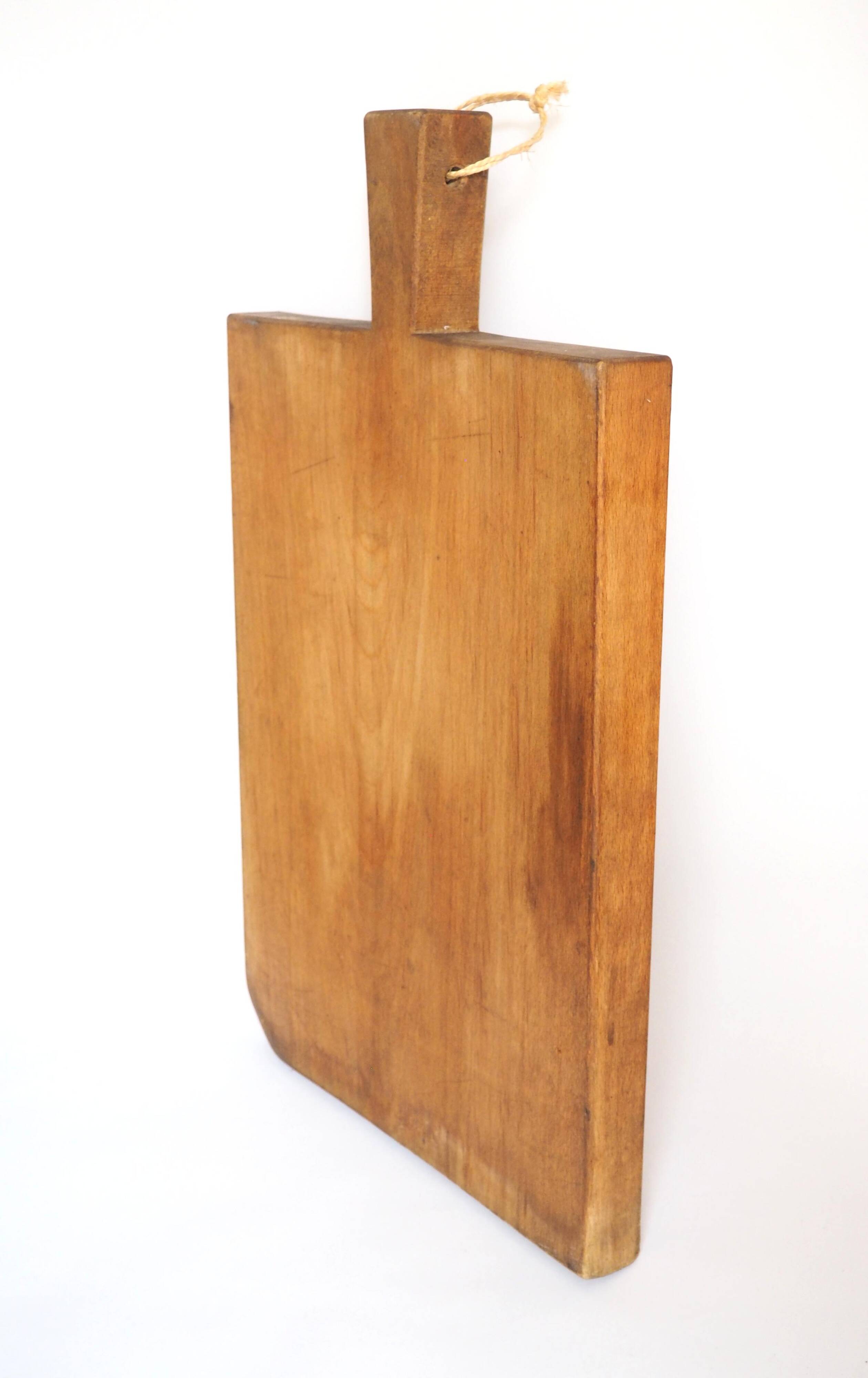 Large wooden cutting board