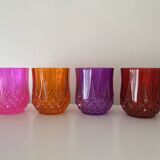 Verre en cristal d'arques vintage