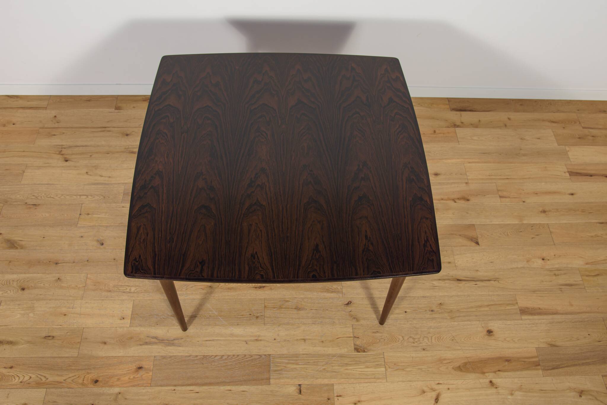 Mid-Century Square  Extendable Rosewood Dining Table, Denmark, 1960s