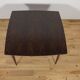 Mid-Century Square  Extendable Rosewood Dining Table, Denmark, 1960s