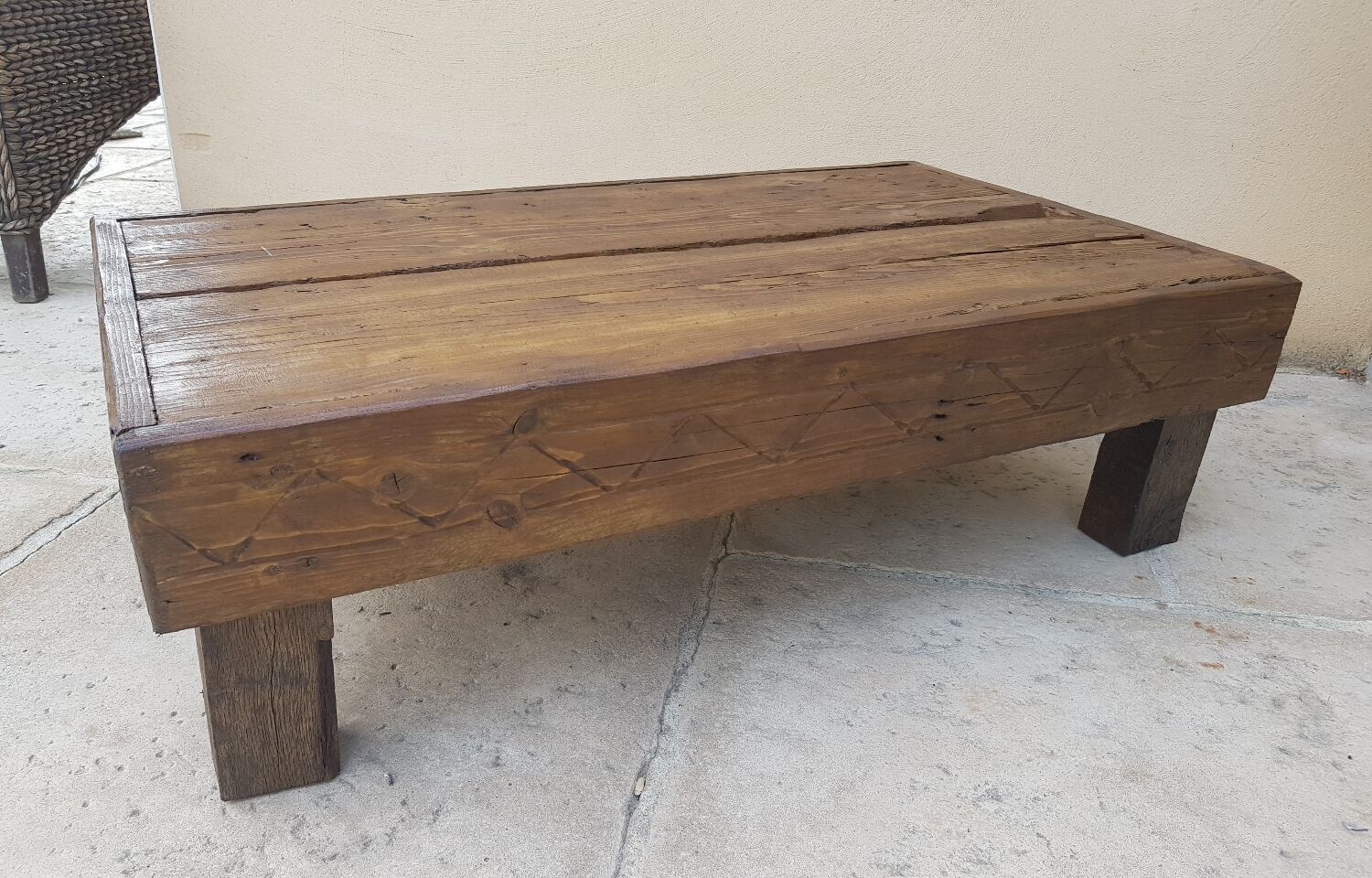 Ethnic coffee table
