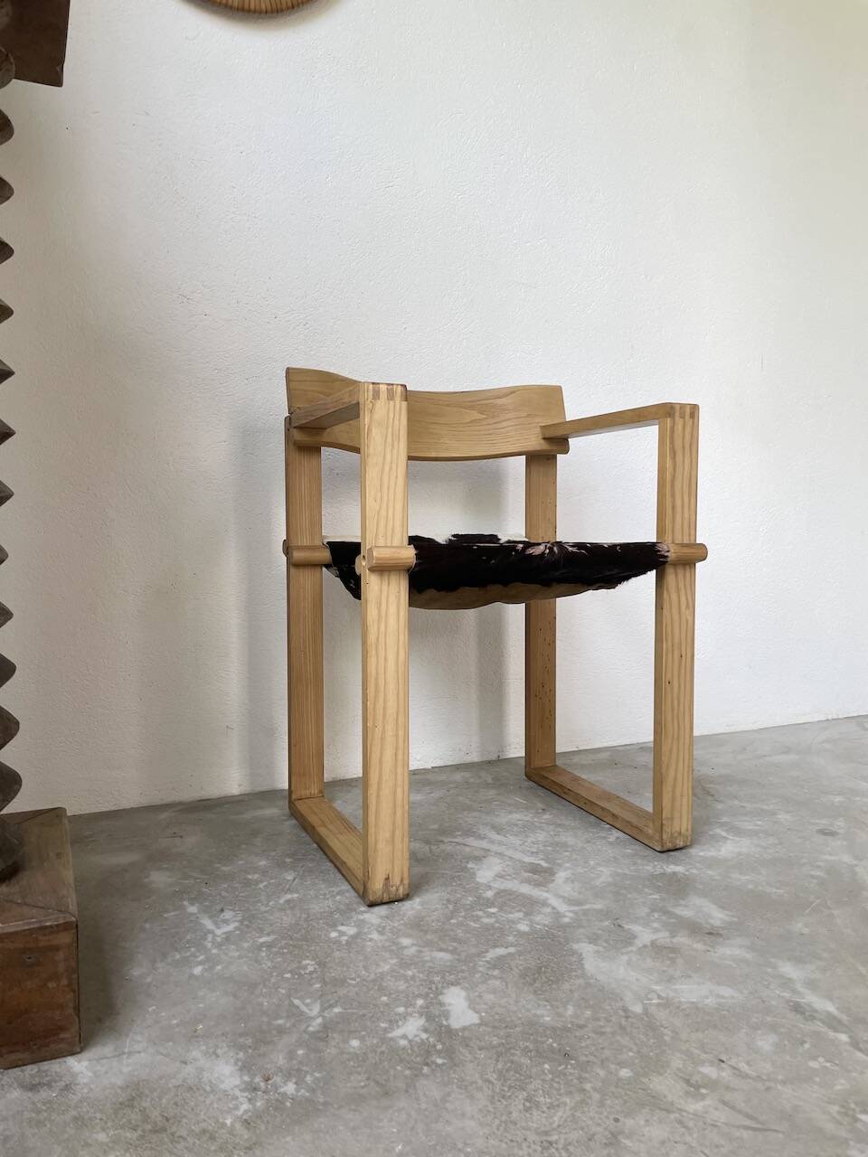 Oak chairs with armrests Ate Van Apeldoorn