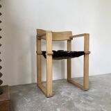 Oak chairs with armrests Ate Van Apeldoorn