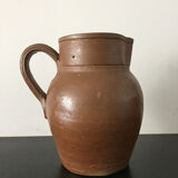 Handmade pottery jug pot