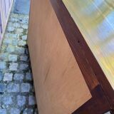 Louis Philippe vintage chest of drawers in solid wood from the 1950s.