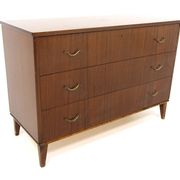 Scandinavian mahogany chest of drawers, Swedish modern, Sweden, 1940