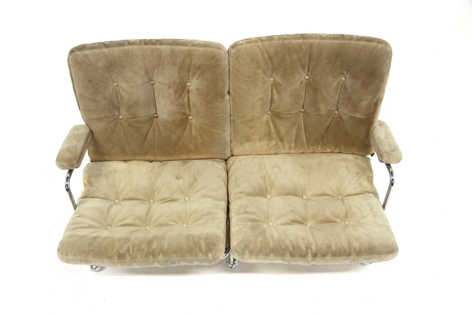 Two-seater sofa "Karin 73" Bruno Mathsson, DUX, Sweden, 1970