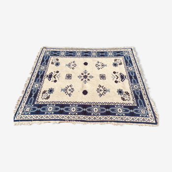 Tapis laine fait mains Maroc 1950 - 180x200cm