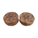 Sarreguemines barbotine shellfish plates