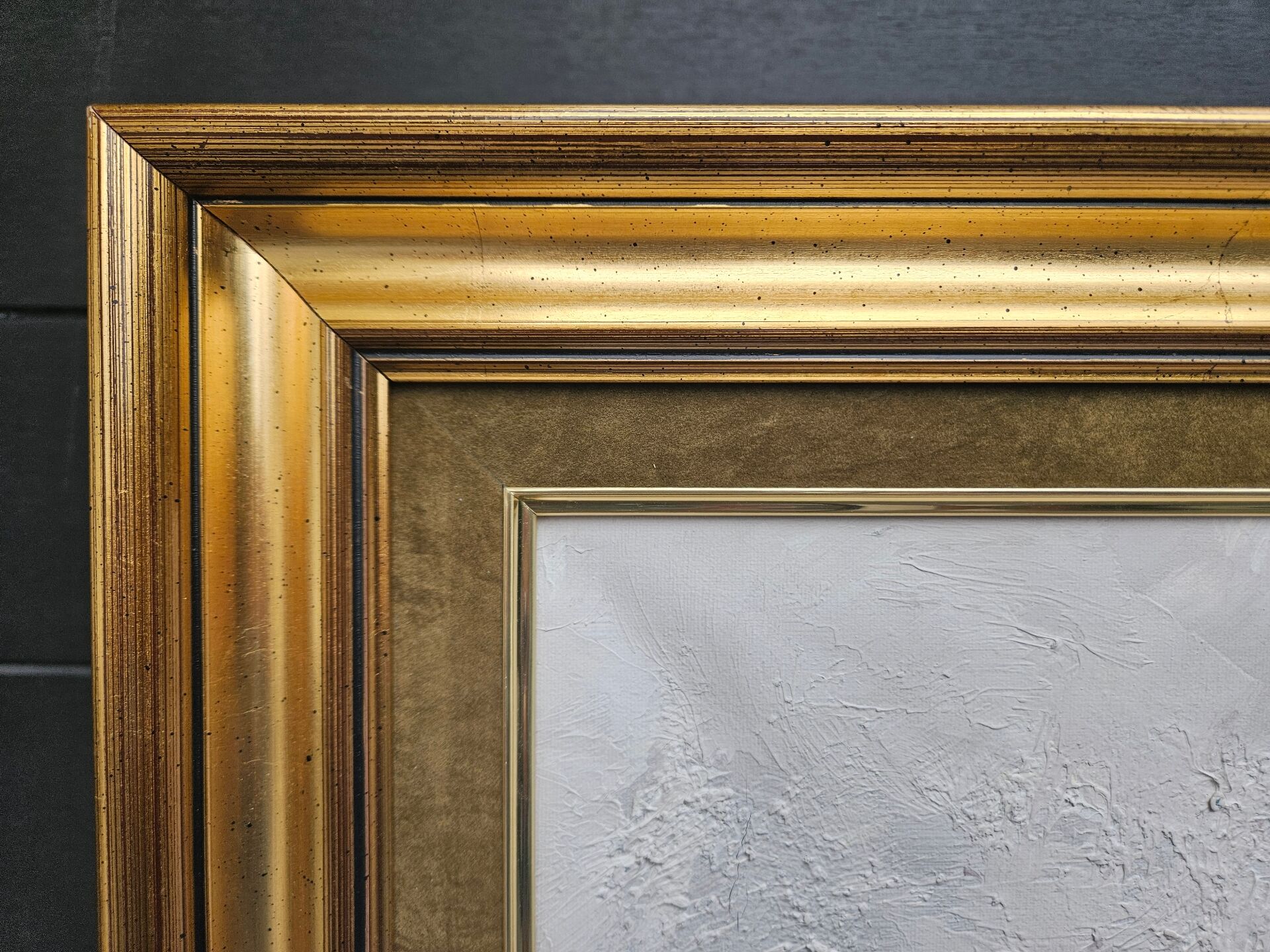 Huile sur toile signée Sanders – Bouquet de fleurs