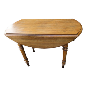 table ovale Louis Philippe - rabats