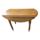 Table ovale Louis Philippe à rabats
