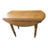 Table ovale Louis Philippe à rabats