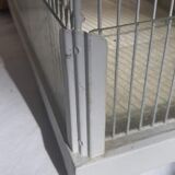 Iron and wicker bird cage