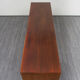Sideboard 60 years, teak, metal legs, doors striated