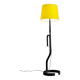 Lampadaire moderniste en fer battu, 1960