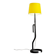 Lampadaire moderniste en fer battu, 1960